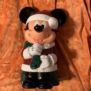 Disney Parks Santa Mickey Popcorn Bucket